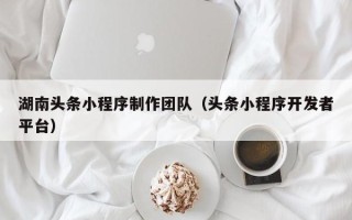 盘锦湖南头条小程序制作团队（头条小程序开发者平台）